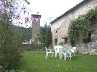 Zona de jardines y terraza