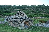 Chozo de pastor a piedra seca